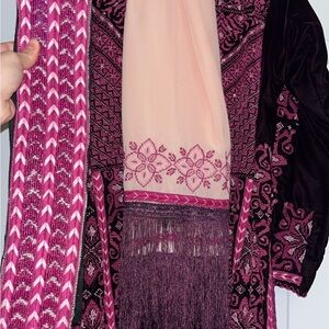 Hand stitched Palestinian thob